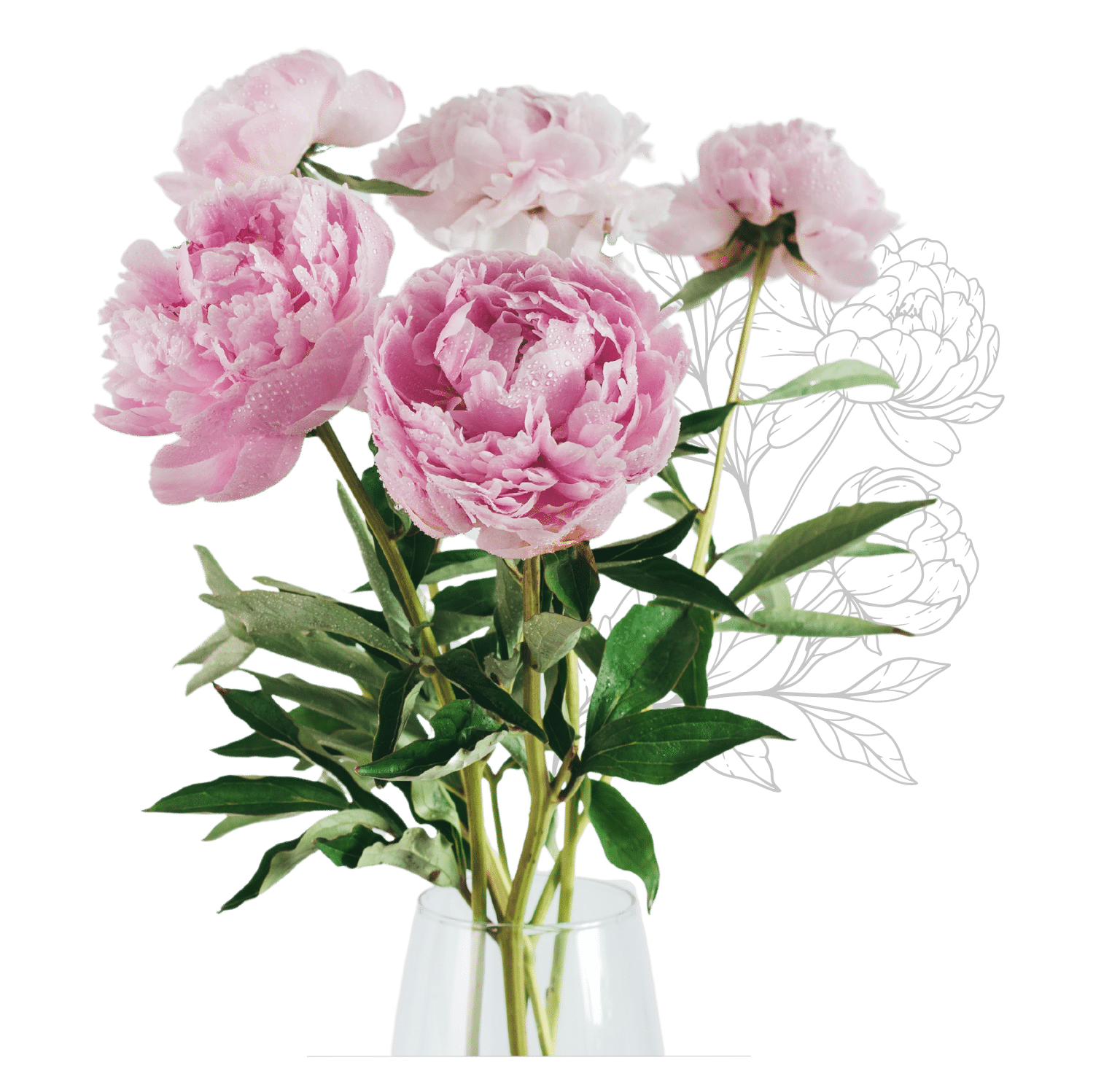 Bouquet de fleurs pour la Fête des mères